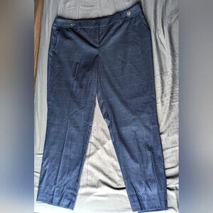 NWOT Laura Petites City Fit Plaid Trousers